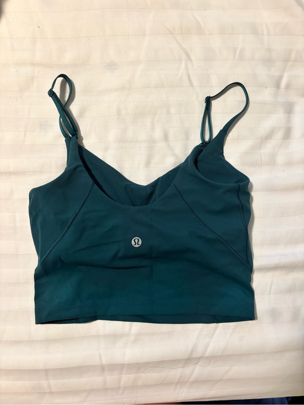 lululemon athletica Teal Adjustable-Strap Sports Bra
